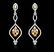 18KT White Gold 1.51ctw Pink and Yellow Diamond