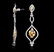 18KT White Gold 1.51ctw Pink and Yellow Diamond - 2