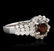 14KT White Gold 1.58ct GIA Certified Orangy Brown - 2