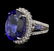 14KT White Gold 51.06ct GIA Certified Tanzanite and - 2