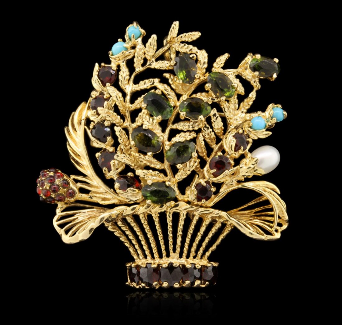 14KT Yellow Gold Lucien Piccard Brooch JRM350: 14KT Yellow Gold Lucien Piccard Brooch JRM350. Good Condition! YP257PS. One tested 14KT yellow gold lady's cast designer brooch with a bright polish finish. Trademark is Lucein Piccard. Condition is g