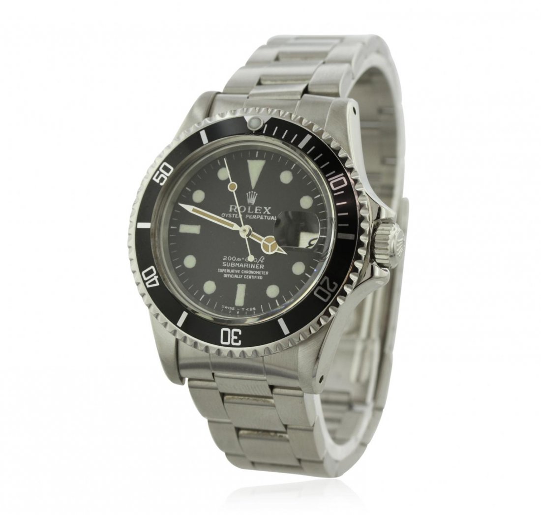 Gents Stainless Steel Rolex Wristwatch GB6008: Gents Stainless Steel Rolex Wristwatch GB6008. G-4 Average Condition! CF3055FM. One gents, hand crafted & machine milled Rolex Stainless Steel Submariner model wristwatch electronically tested, Case: