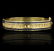 18KT Yellow Gold 5.40ctw Sapphire Bangle Bracelet