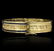 18KT Yellow Gold 5.40ctw Sapphire Bangle Bracelet - 2