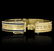 18KT Yellow Gold 5.40ctw Sapphire Bangle Bracelet - 3