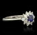 Platinum Tiffany & Co 0.58ctw Sapphire & 0.54ctw - 2