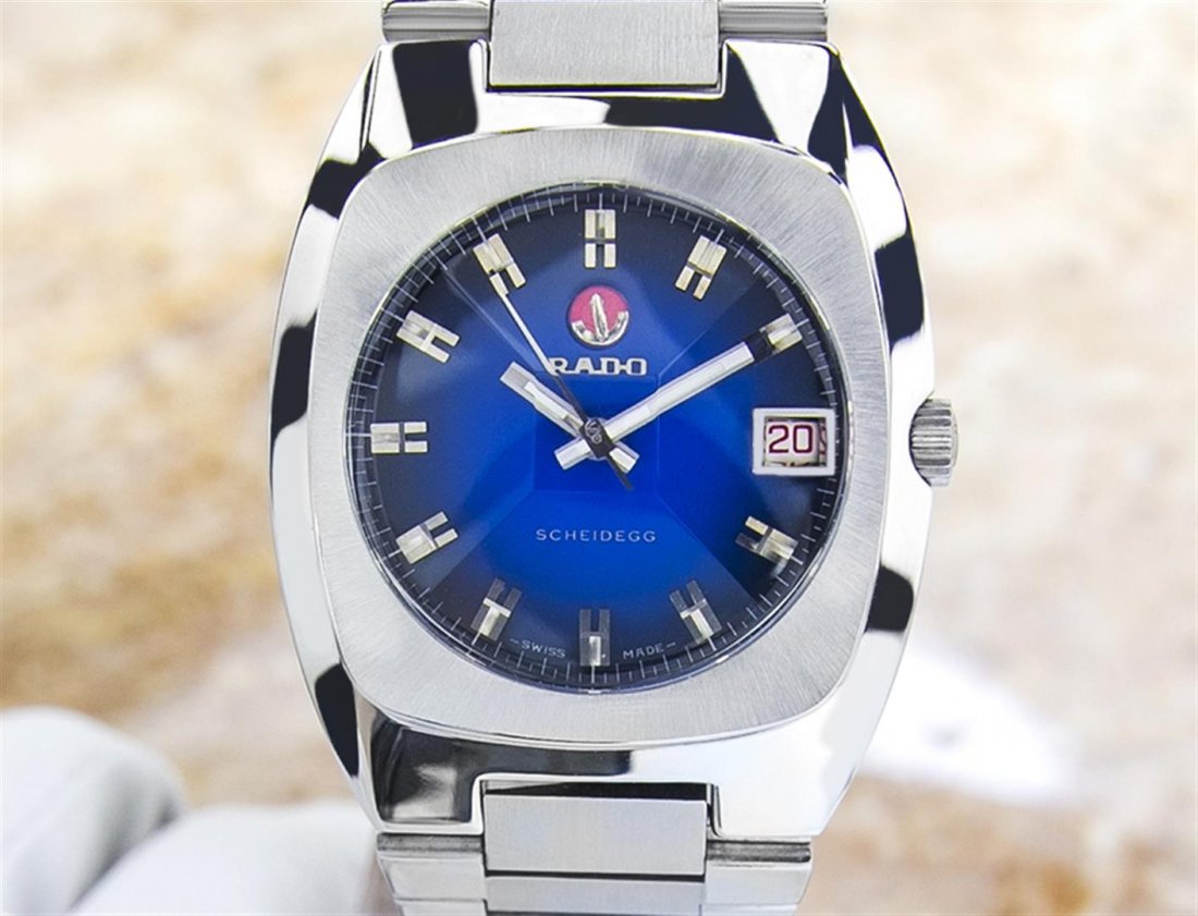Rado Scheidegg Stainless Steel Automatic Watch