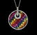 14KT White Gold 8.62ctw Multicolor Sapphire and Diamond