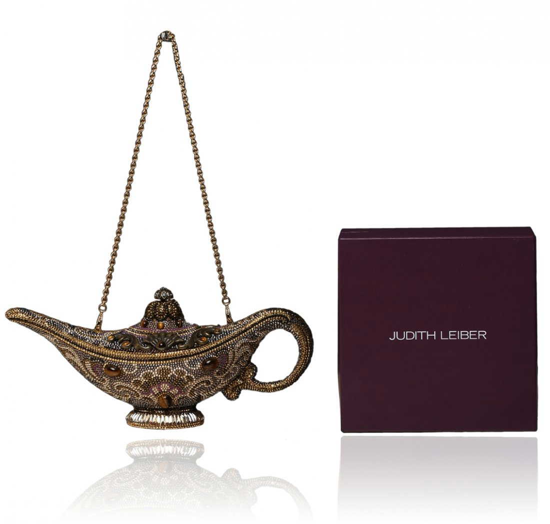 Judith Leiber Habibi Genie Lamp Minaure Clutch