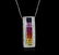 14KT White Gold 2.06ctw Multicolor Sapphire and Diamond