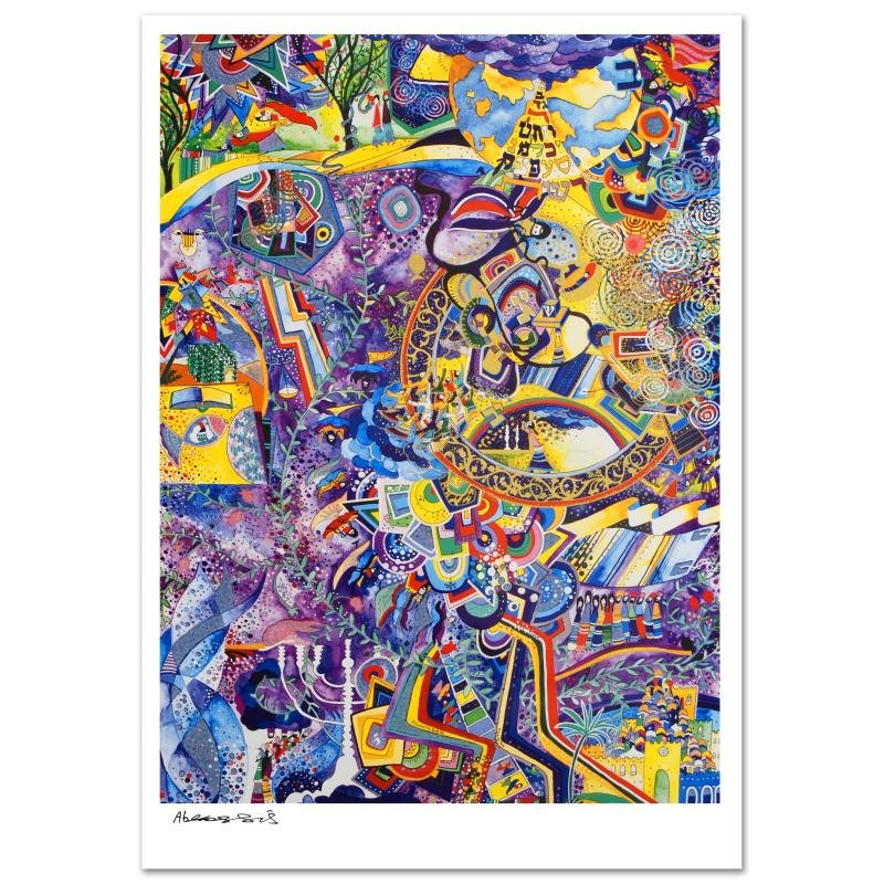 Celebrations by Raphael Abecassis: Combining exquisite detail and a perfect color scheme, Abecassis creates harmonious works of passion. With masterful detail and artistry, Abecassis creates a feast for the eyes in all his artworks. "C