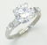 GIA Cert 2.64ctw Diamond Ring - Platinum - 3