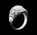1.02ct Opal and Diamond Ring - 18KT White Gold - 4