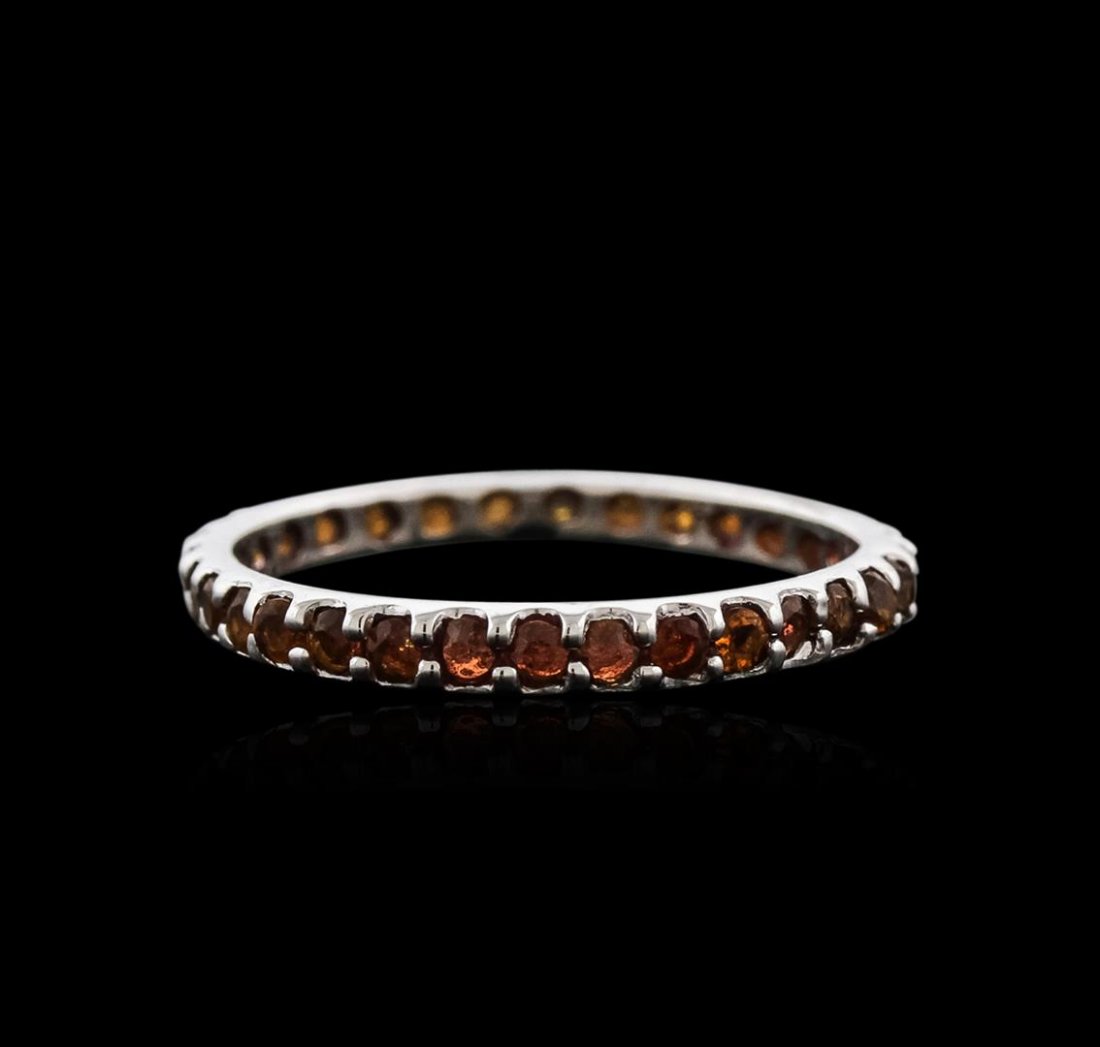 14KT White Gold 1.00ctw Fancy Yellow Diamond Ring: One ring featuring: 14KT white gold weighing 1.18 grams containing fancy yellow diamonds weighing a total of 1.00ct.