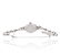 Bulova 14KT White Gold 0.15ctw Diamond Ladies Watch - 4