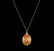 22KT Yellow Gold Indian Theme Pendant With Chain - 2