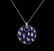 1.68 ctw Blue Sapphire and Diamond Pendant With Chain -