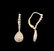 0.33 ctw Diamond Earrings - 14KT Rose Gold - 2