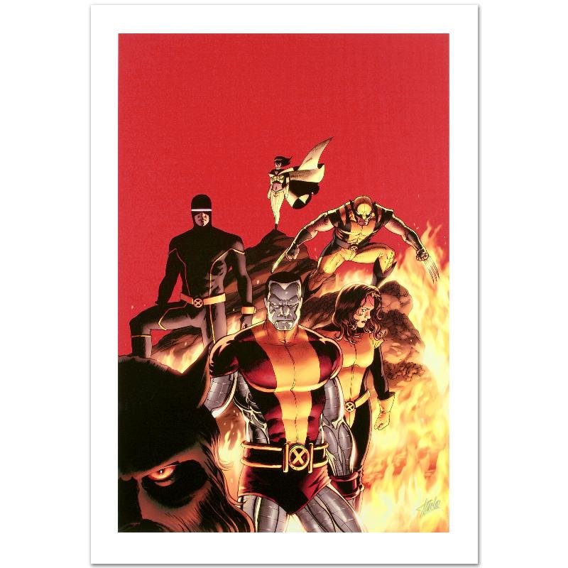 Astonishing X-Men #13 by Stan Lee - Marvel Comics: A piece of comic book history, this limited edition, from original art by John Cassaday, depicts a classic Wolverine. In 1997, shortly after his entrance into the world of comic book art, John Cassada