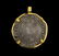 18KT Yellow Gold Vintage Coin Pendant - 2