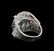 5.42 ctw Aquamarine and Diamond Ring - 18KT White Gold - 3