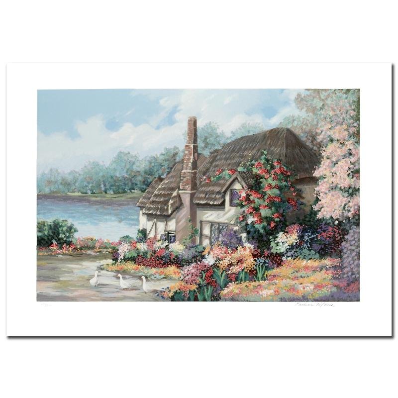 Sussex II by Moses, Earlene: "Sussex II" is a limited edition serigraph on paper, numbered and hand signed by Earlene Moses. Includes Certificate of Authenticity! Measures approx. 28" x 19.5" (with border), 23" x 15" (image).