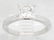 GIA Cert 1.01 ctw Diamond Ring - 14KT White Gold