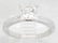 GIA Cert 1.01 ctw Diamond Ring - 14KT White Gold