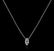 14KT White Gold 0.30 ctw Diamond Solitaire Necklace - 2