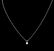 0.25 ctw Diamond Pendant With Chain - 14KT White Gold - 2