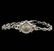 Bulova 14KT White Gold 0.15 ctw Diamond Ladies Watch