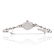 Bulova 14KT White Gold 0.15 ctw Diamond Ladies Watch - 4
