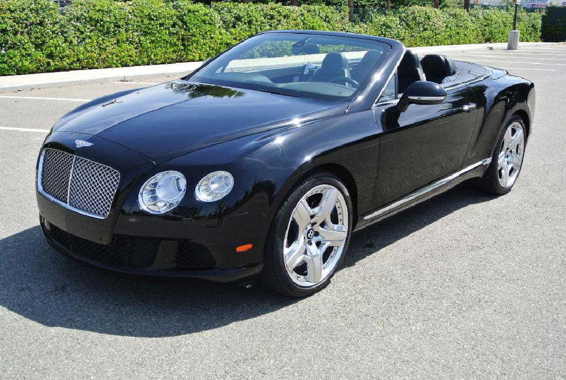 2013 Black Bentley Continental Gt Gtc