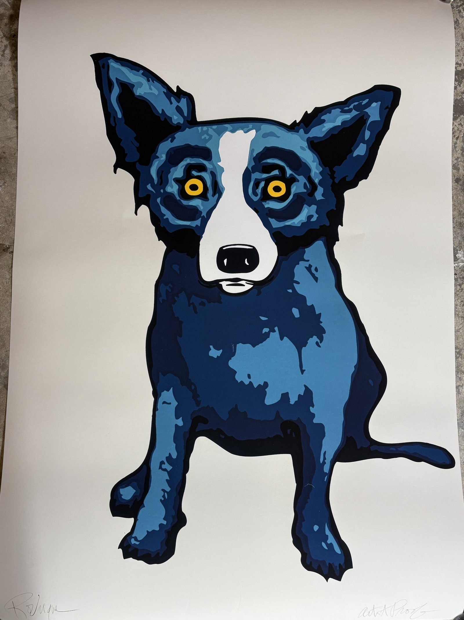 GEORGE RODRIGUE UNTITLED PRINT (1 of 4)
