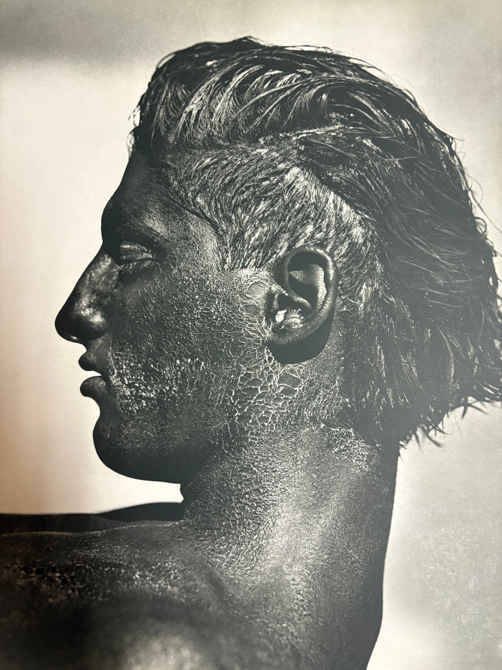 HERB RITTS 'ELIOT PORTER' PHOTOGRAVURE: Herb Ritts 'Eliot Porter' Photogravure professionally mounted onto conservation board. Sheet measures at 10.5x14 inches