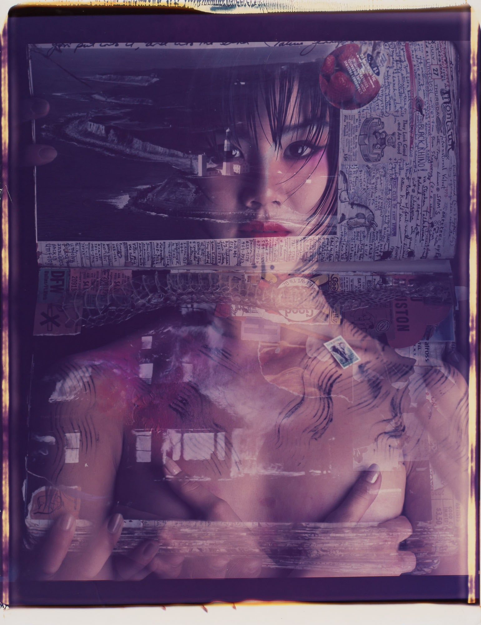 PETER BEARD UNTITLED PRINT: Peter Beard Untitled Print measuring at 21.5x29 inches. Printed later.