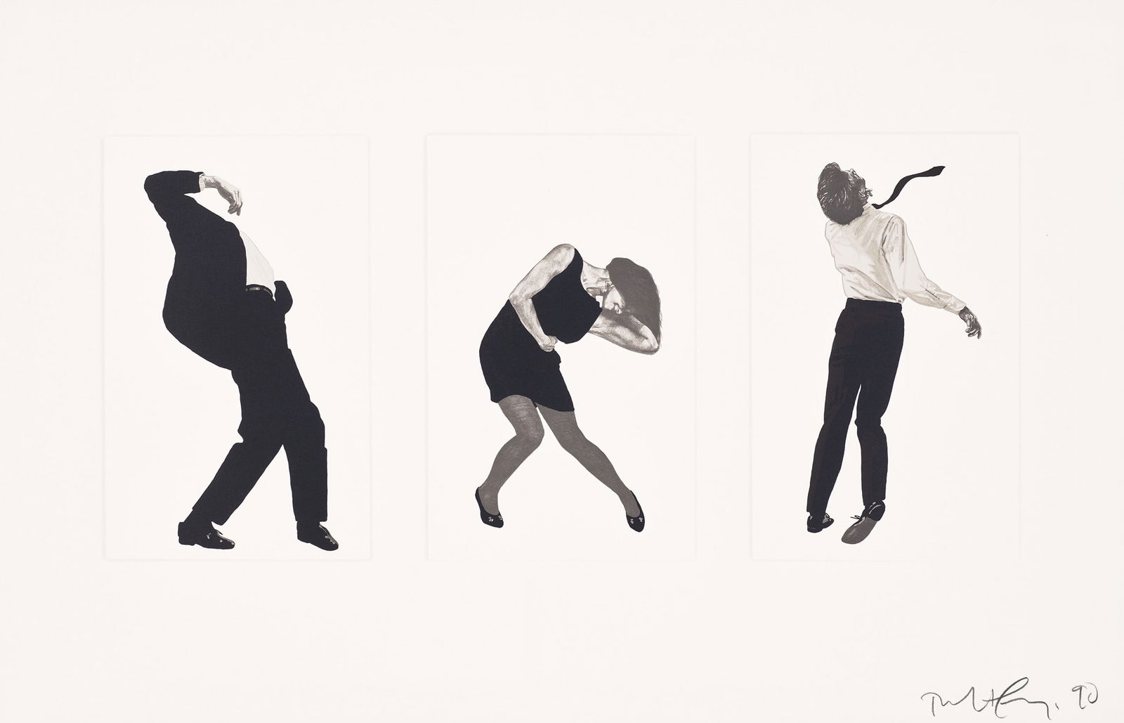 ROBERT LONGO FALLING MEN PRINT (1 of 1)