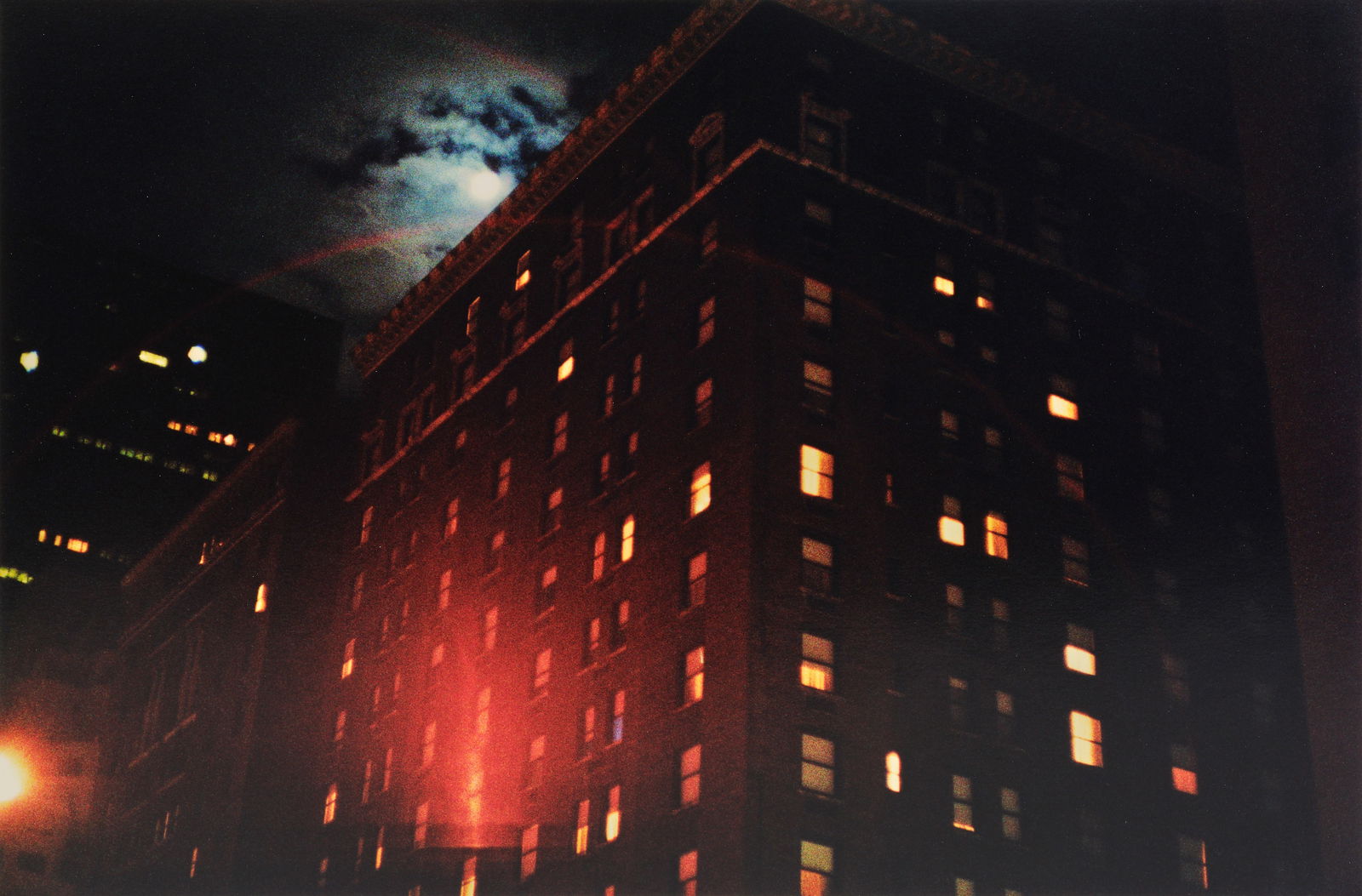 WILLIAM EGGLESTON UNTITLED PRINT: William Eggleston untitled print mounted to gator board measuring at 16x20 inches. Printed later.