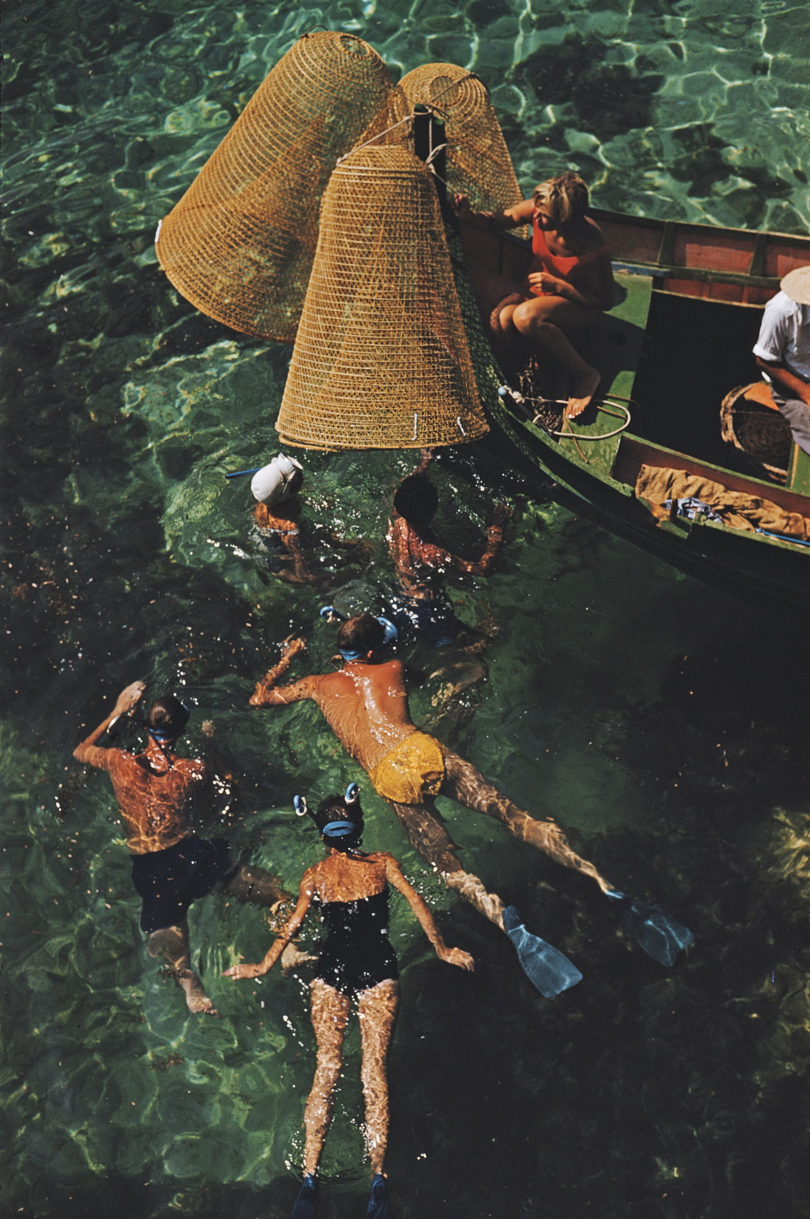 SLIM AARONS SNORKELLING IN MALT PRINT (1 of 1)