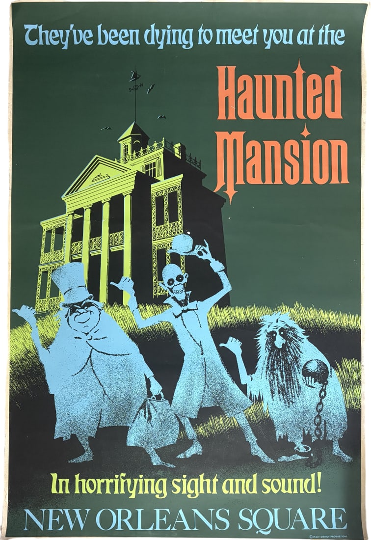 DISNEY HAUNTED MANSION POSTER (1 of 5)