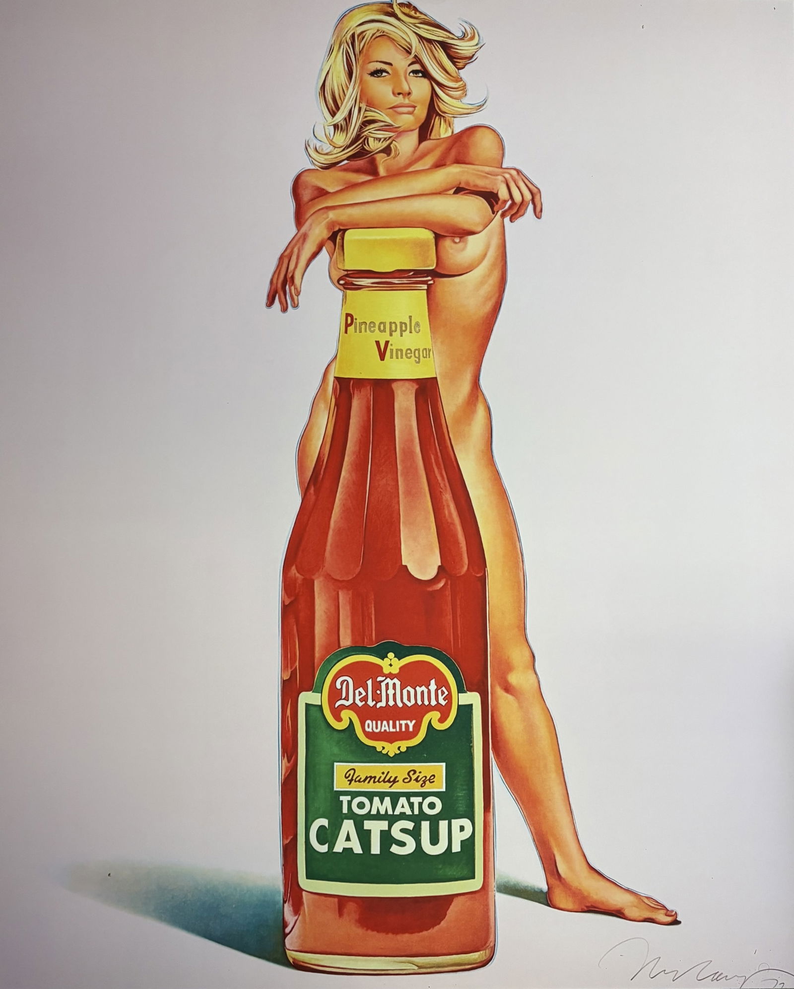 MEL RAMOS DELLA MONTE PRINT IN COLOR (1 of 2)