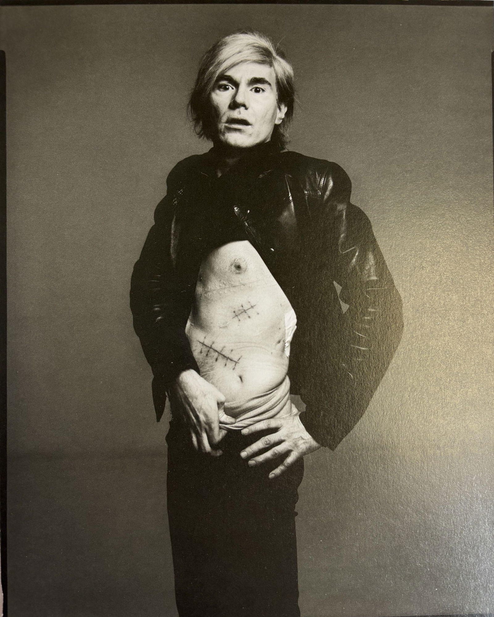 RICHARD AVEDON 'ANDY WARHOL' PHOTO-LITHO (1 of 2)