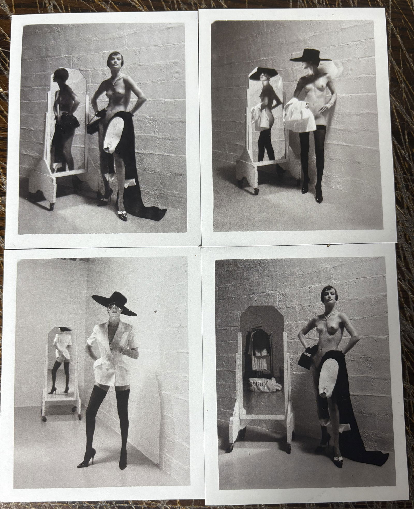 HELMUT NEWTON DRESSED AND UNDRESSED PRINTS (1 of 5)