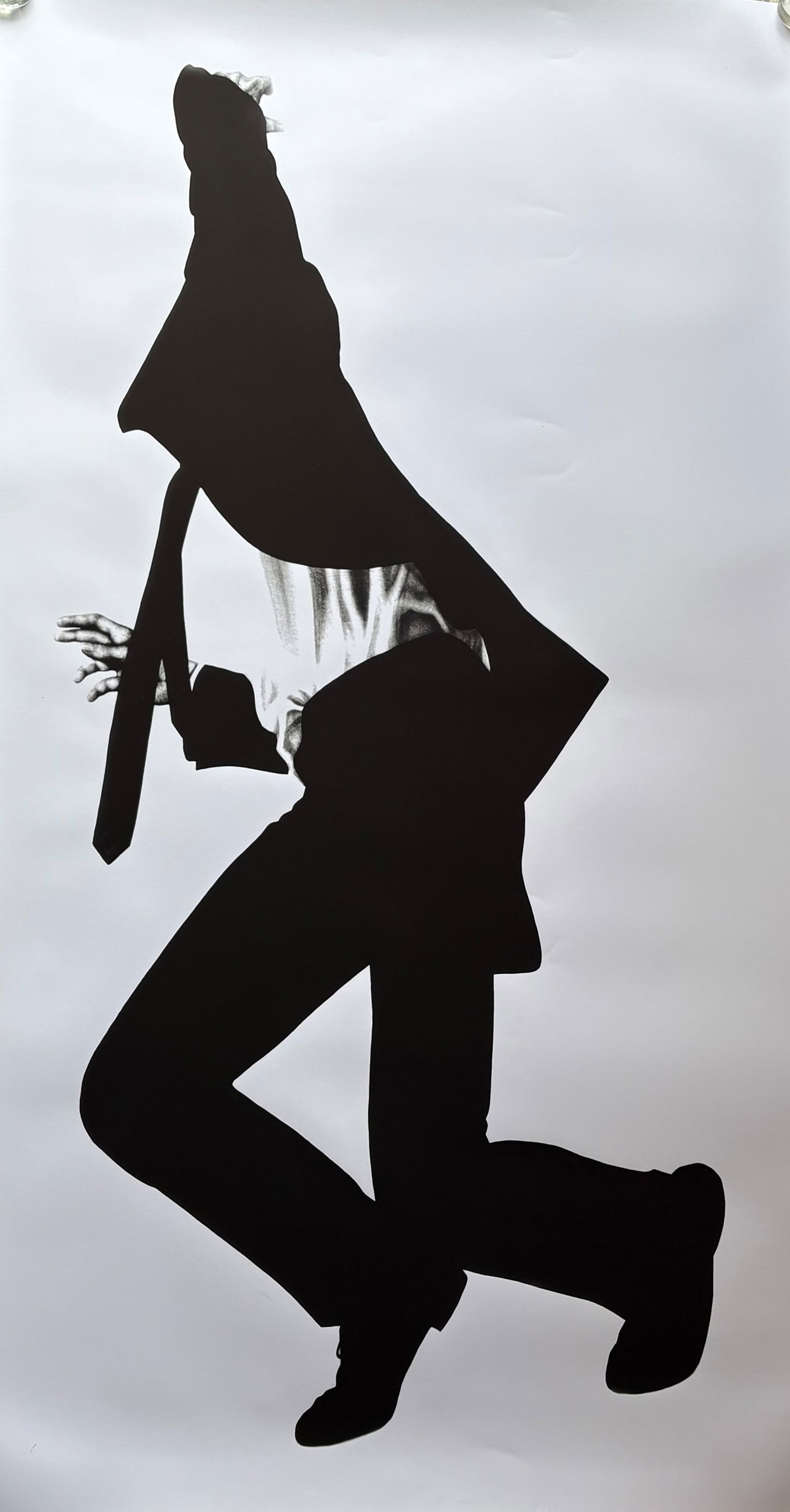 ROBERT LONGO MAN FALLING PRINT (1 of 2)