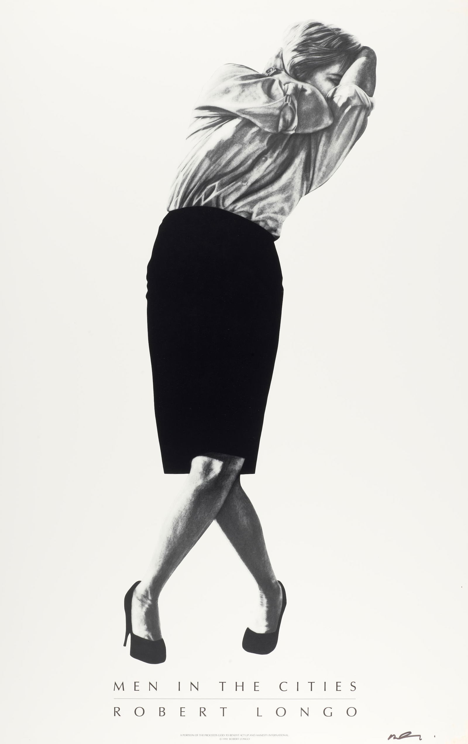 ROBERT LONGO 'CINDY' POSTER PRINT (1 of 1)