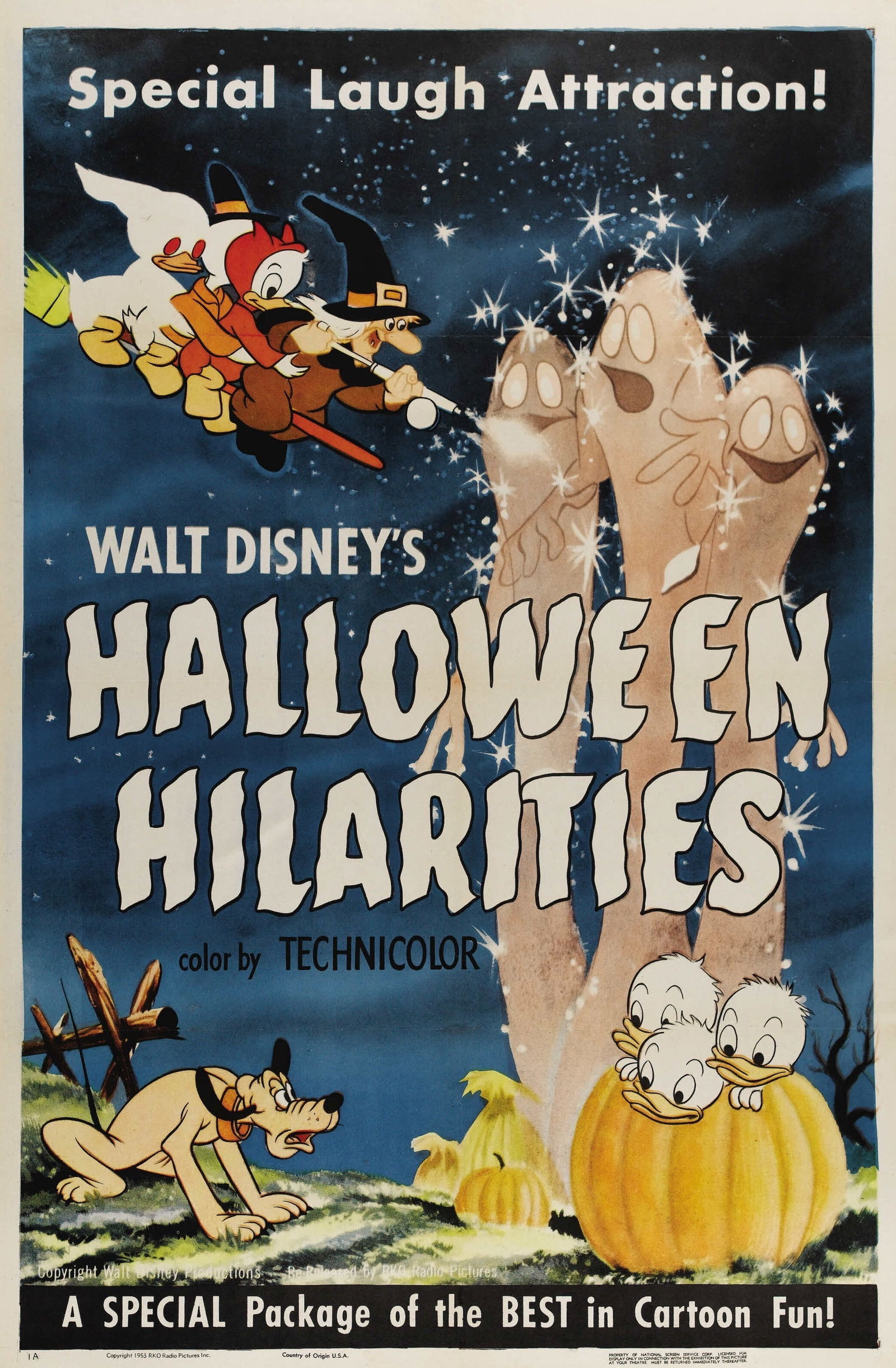 DISNEY HALLOWEEN HILARITIES POSTER PRINT (1 of 1)