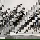 HELMUT NEWTON 'SIE KOMMEN DRESSED' PRINT