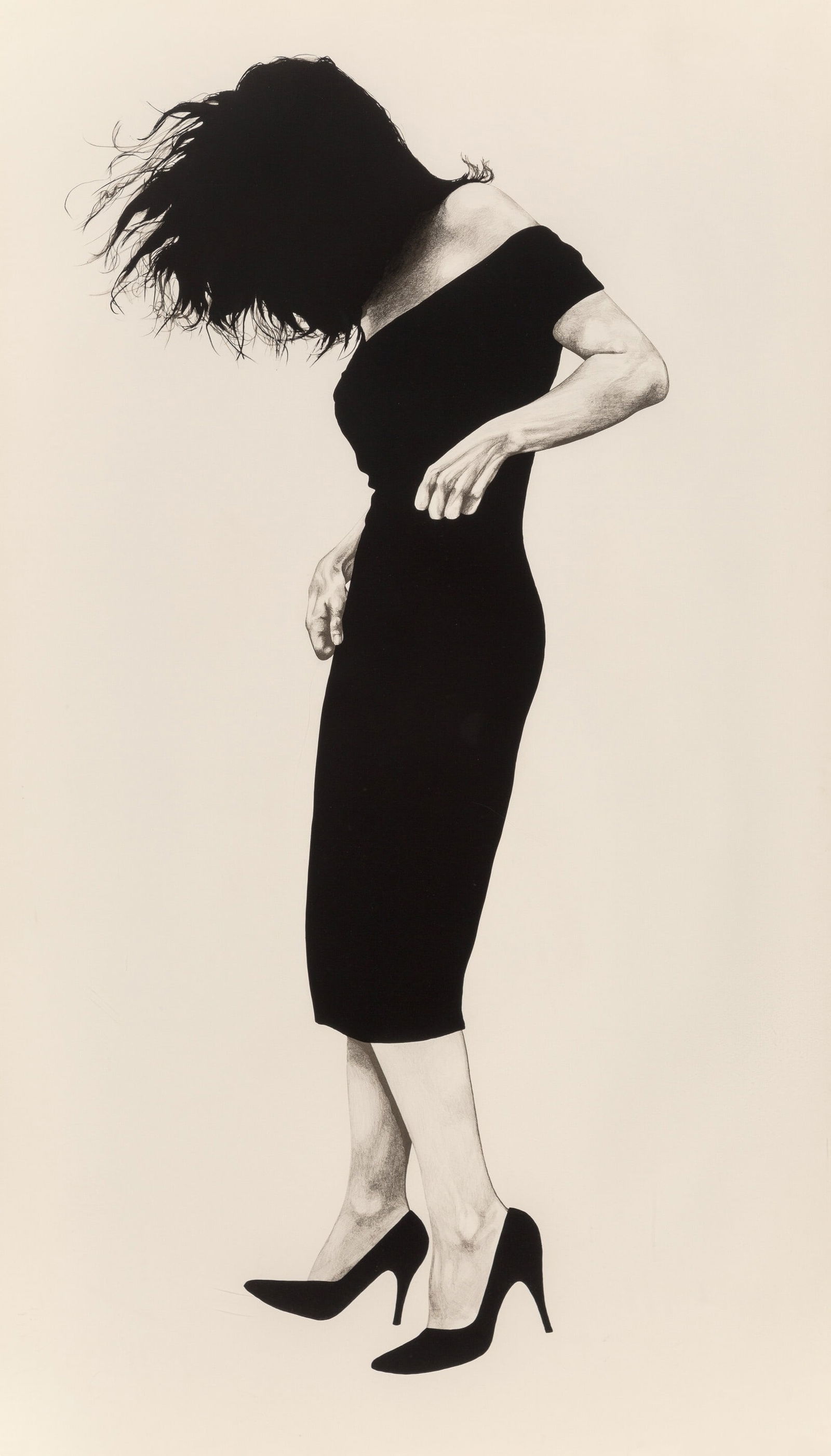 ROBERT LONGO 'GRETCHEN' PRINT (1 of 1)