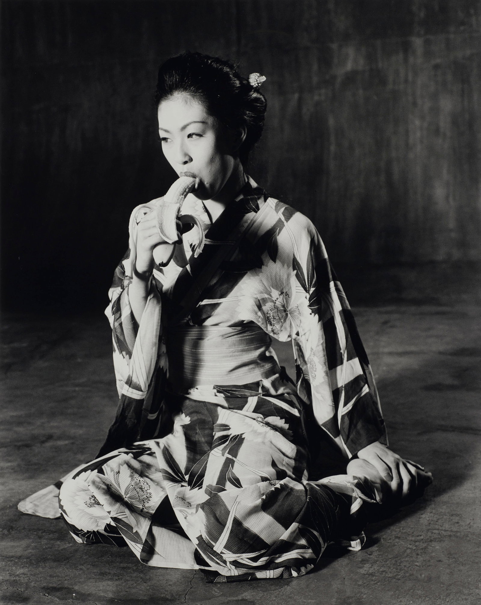 NOBUYOSHI ARAKI UNTITLED PRINT: Nobuyoshi Araki untitled Print measuring at 23.5x29.5 inches. Printed later.