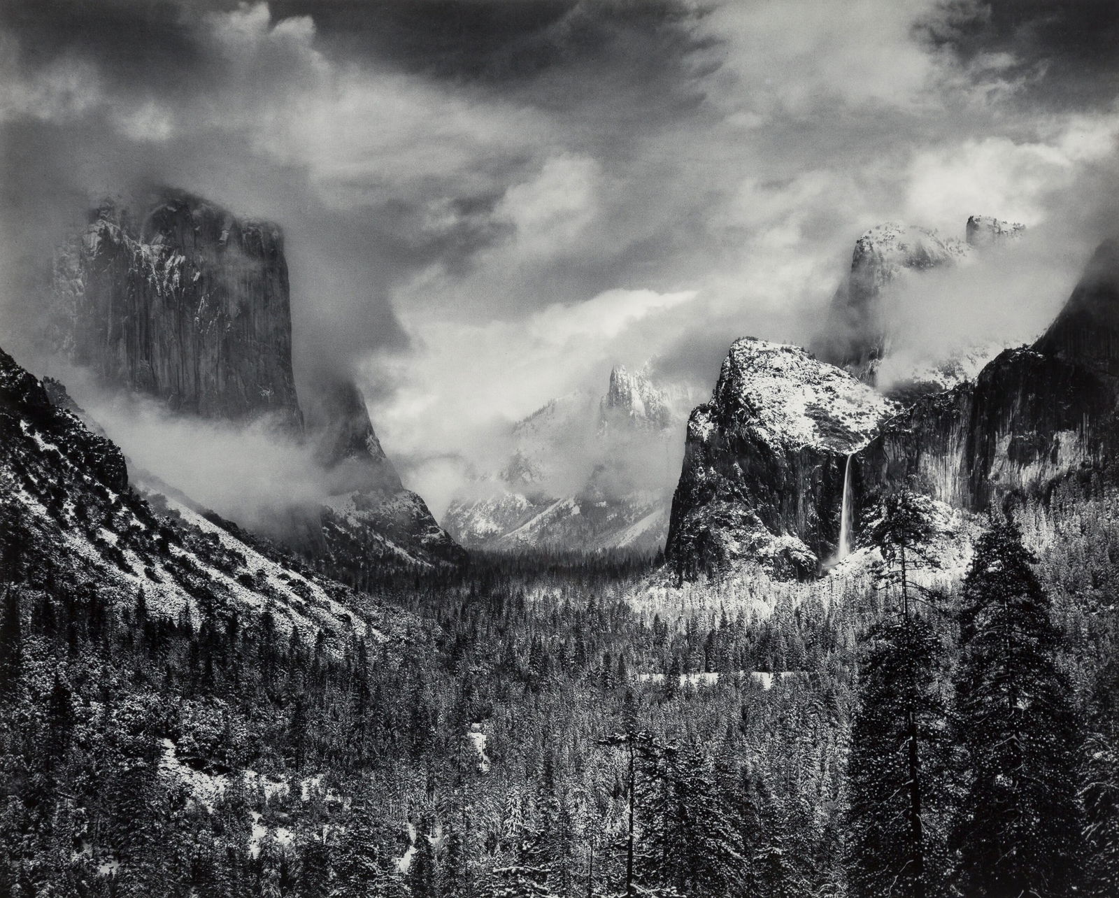 ANSEL ADAMS CLEARING WINTER STORM PRINT (1 of 1)